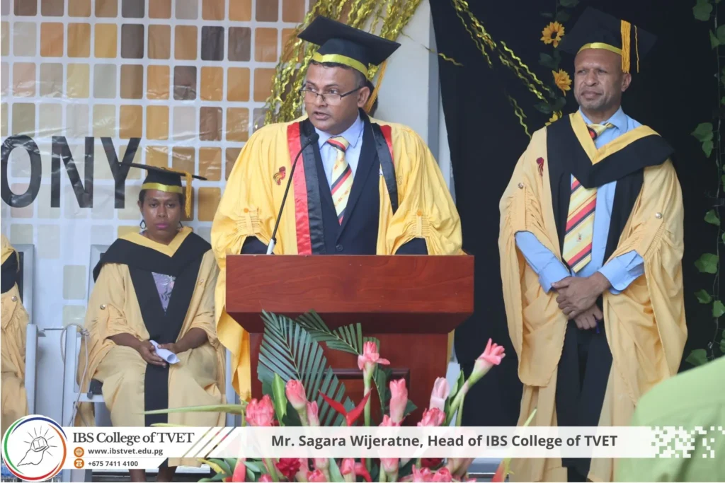 Mr. Sagara Wijeratne, Head of IBS College of TVET